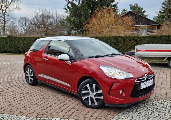 Citroen DS3 cena 29777 przebieg: 215000, rok produkcji 2013 z Zwoleń małe 407